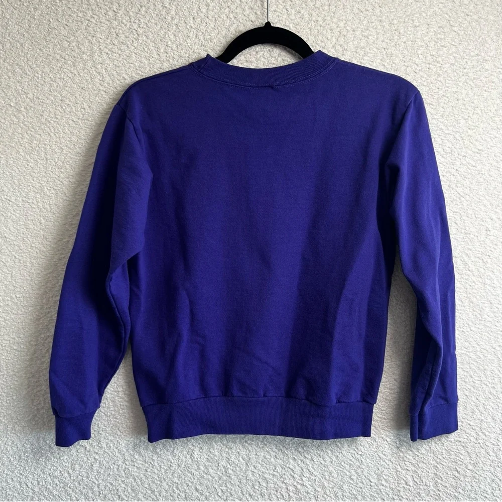 Looney Tunes WB‎ 1997 Vintage Rare Kids Purple Sweatshirt Music Size Large 10/12